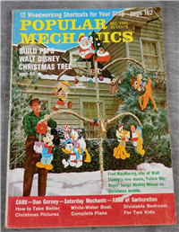 Vintage POPULAR MECHANICS Magazine Disney Fred MacMurray (Dec. 1966)