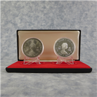 CANADA Four Governors General Medallion Set (Royal Canadian Mint, 1977)