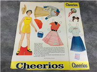 Vintage ANNETTE FUNICELLO Cheerios Box Paper Dolls (Disney, 1958)