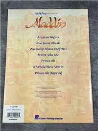 ALADDIN Piano Solos Sheet Music Book (Disney, 1993)