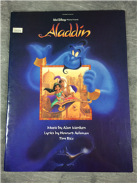 ALADDIN Piano Solos Sheet Music Book (Disney, 1993)