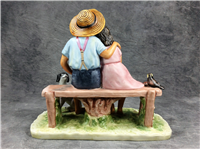 Norman Rockwell SWEET SERENADE - Going on Sixteen - Four Seasons 7" Figurine