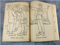 Vintage BON VOYAGE Coloring Book (Disney, Whitman, 1962) 