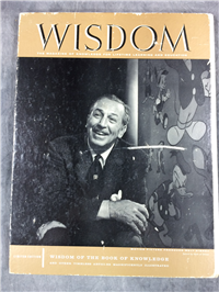 Vintage WISDOM Magazine Vol. 32 Featuring Walt Disney (Wisdom Society, 1959)