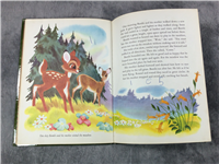 Vintage BAMBI Big Golden Book (Disney, 1949)