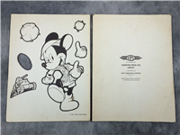 Vintage MICKEY MOUSE Character Plak Youngstown Press Steel Co (Disney, 1940s)