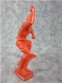 Orange HULK 6" Molded Plastic 3-D Statue  (Marx Marvel Super-Heroes series, 1967)