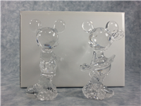MICKEY & MINNIE MOUSE Flowers From Mickey 4-3/4 inch Figurines (Lenox, Disney Showcase Collection)