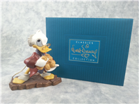 SCROOGE MCDUCK ORNAMENT (as Ebenezer Scrooge) Bah-humbug! 3-3/4 Disney Figurine (WDCC, 11K-41146-0, 1997-1999)