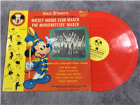 DISNEY Mickey Mouse Club March (DBR50, 1955) 10" 78 RPM Record Album
