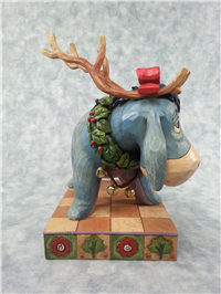 LIFE OF THE PARTY 7-1/4 inch Disney Eeyore Reindeer Figurine (Jim Shore, Enesco, 4008067, 2007)