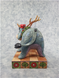 LIFE OF THE PARTY 7-1/4 inch Disney Eeyore Reindeer Figurine (Jim Shore, Enesco, 4008067, 2007)