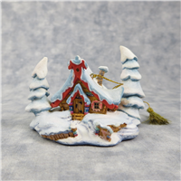 NESTLED IN THE SNOW ORNAMENT Peter and the Wolf Disney Figurine (WDCC, 1996)