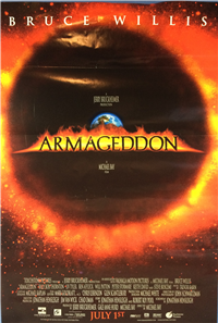 ARMAGEDDON 19" x 27" Movie Poster  (Buena Vista, 1998)