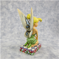 A PIXIE DELIGHT 4-3/4 inch Disney Tinkerbell Figurine (Jim Shore, Enesco, 4011754, 2008)