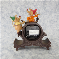 A STITCH IN TIME 7 inch Disney Cinderella GUS & JAQ Clock (Jim Shore, Enesco, 4039084, 2013)