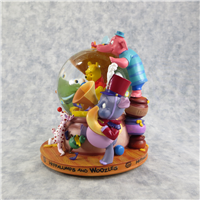 POOH Heffalumps and Woozles 7-1/2 inch Musical Rotating Snowglobe (Disney Direct, #28561)