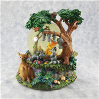 BAMBI 7-3/4 Inch Musical Snowglobe with Motion (Disney Store, #19487)