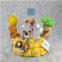 WHO FRAMED ROGER RABBIT 7-1/2 inch Musical Snowglobe with Motion (Disney Store)