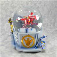 POWER RANGERS 6-1/2 Inch Snow Globe with Light (Disney, #95435, 2004)