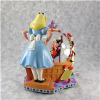 ALICE IN WONDERLAND 50th Anniversary 8 inch Musical Snow Globe (Disney, 2001)