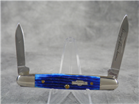 2008 CASE XX USA 06263 SS Blue Jigged Eisenhower Pen Knife