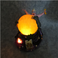 URSULA 7 inch Little Mermaid Musical Snow Globe with Swirling Light (Disney)