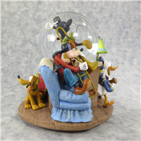 MINNIE'S YOO HOO Mickey's Follies 8 inch Musical Snow Globe (Disney Store, #95982)