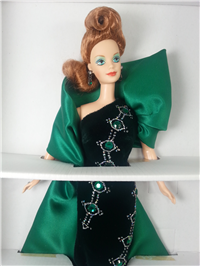 EMERALD EMBERS Bob Mackie's The Jewel Essence Collection 12 inch Barbie Doll (Mattel,  #15521, 1996) 
