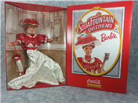 SODA FOUNTAIN SWEETHEART Coca-Cola 11-1/2 inch Barbie Doll (Mattel,  #15762, 1996)
