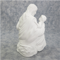 THE CHILDREN'S BLESSING The Life Of Christ Sculpture Collection 6-3/4 inch White Bone China Figurine (Lenox, 1989)