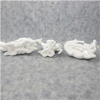 ANIMALS OF THE NATIVITY Nativity Sculpture Collection 5 inch White Bone China Figurines (Lenox, 1988)