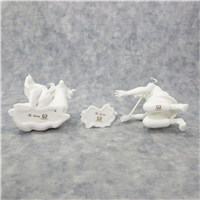 THE SHEPHERDS Nativity Sculpture Collection 7 inch White Bone China Figurines (Lenox, 1988)