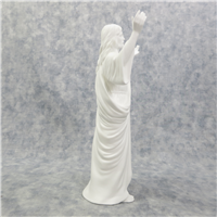 JESUS THE SAVIOR The Life Of Christ Sculpture Collection 9-1/4 inch White Bone China Figurine (Lenox, 1991)
