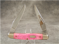 1998 CASE XX USA Pink Jigged Bone Stainless Steel Muskrat