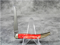 1997 CASE XX USA 610096 SS Red Appaloosa Bone Tiny Toothpick Knife