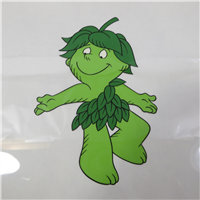 Jolly Green Giant 'LITTLE SPROUT' Original Animation Production Cel  (Green Giant Company, 1985)