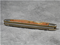 1989 CASE XX GS201 SS Centennial Goldstone Celluloid Small Pen Knife