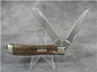 1993 CASE XX USA A6207 SS Smooth Appaloosa Bone Mini-Trapper Knife