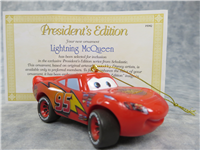 LIGHTNING MCQUEEN 3-3/4 inches Disney President's Edition Christmas Ornament (Golier/Scholastic)