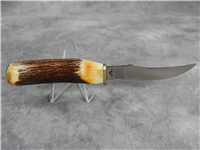 1979 CASE XX USA 523-3 1/4 SSP Burnt India Stag Pheasant Hunter Knife