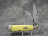 1974 CASE XX 3299 1/2 Chrome Vanadium Yellow Torpedo Jack Knife
