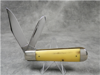 1977 CASE XX 3299 1/2 Chrome Vanadium Yellow Torpedo Jack Knife