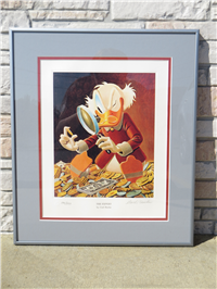 THE EXPERT Limited Edition Signed Framed Lithograph  (Carl Barks, Disney, Another Rainbow, 1997)