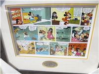 1963 MICKEY MOUSE COMICS Limited Edition 75th Anniversary Framed Pin Set (The Walt Disney Gallery, 2003)