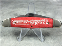 Rare 2009 CASE XX 63046 SS Ltd Ed President's Old Red Bone Humpback Stockman Knife