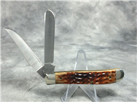 1996 CASE XX USA 6207 SS Chestnut Jigged Bone Mini-Trapper Knife