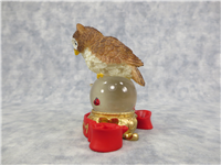 OUR FUTURE LOOKS WONDERFUL 3-1/2 inch Mouse and Owl Crystal Ball Figurine (Charming Tails, Fitz & Floyd, 88/119, 2008)