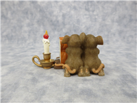 THANKFUL FOR OUR DAILY BREAD 2-1/2 inch Praying Mice Figurine (Charming Tails, Fitz and Floyd, 81/1014, 2007)