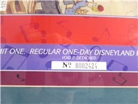 OFFICIAL DISNEYANA CONVENTION Framed Special Edition Commemorative Passport (Disneyland, 1993)